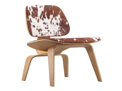 Molded Plywood Lounge Chair 3D Model