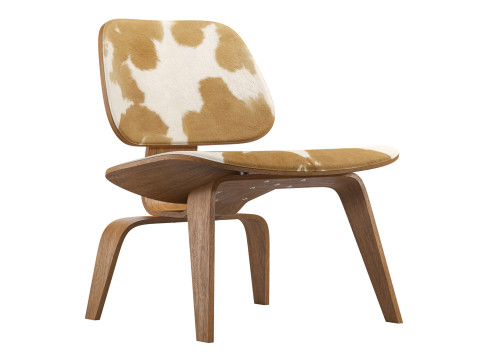 Molded Plywood Lounge Chair 3D 모델
