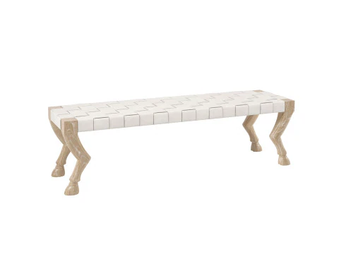 Hardwood Bench 3D Model