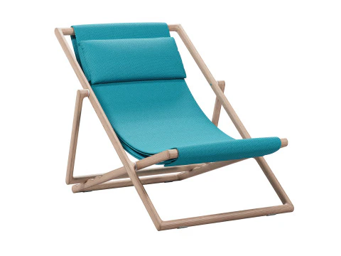 Folding Deck Chair 3D Model