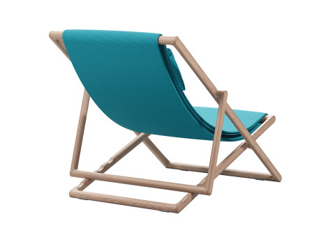 Folding Deck Chair 3D Model