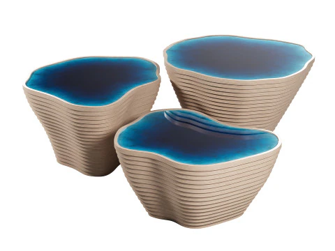 Les Antilles Tables 3D Model