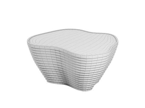 Les Antilles Tables 3D Model
