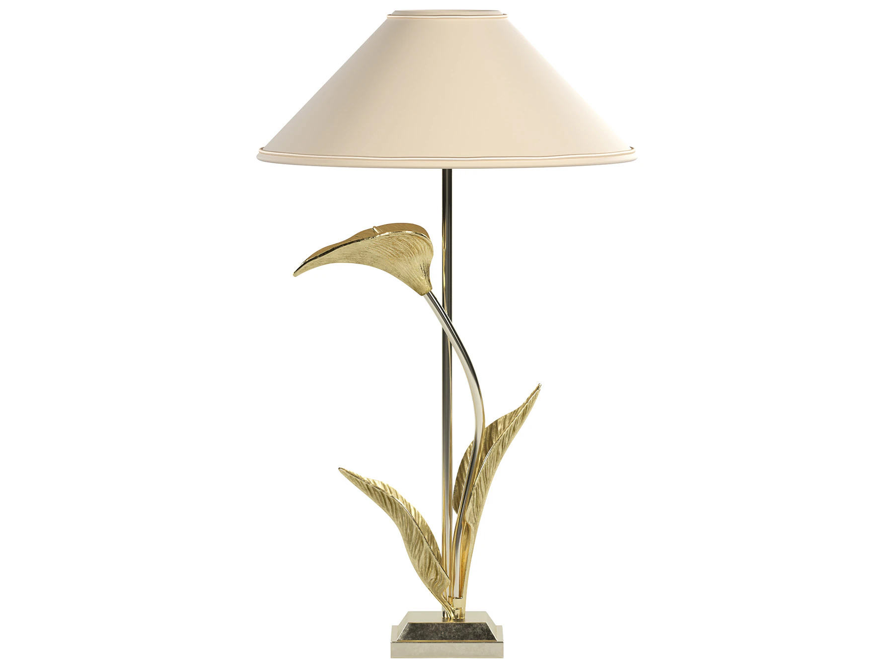 Arum Plant Decorative Lamp 3D Model .c4d .max .obj .3ds .fbx .stl .blend 