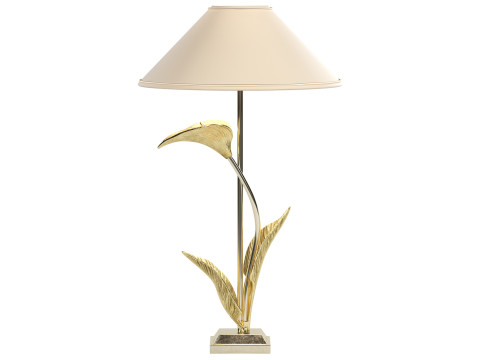 Arum Plant Decorative Lamp 3D Model