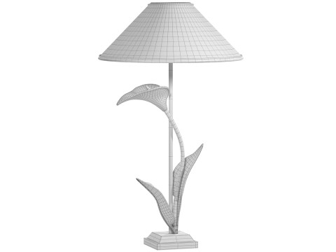 Arum Plant Decorative Lamp 3D Model
