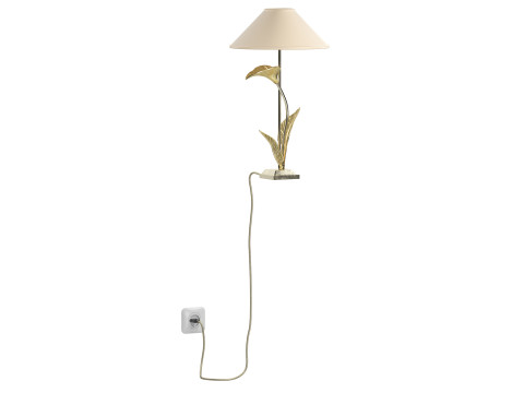 Arum Plant Decorative Lamp 3D Model