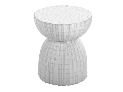 Rasi-bijzettafel 3D Model