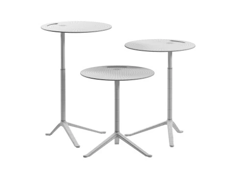 Mesa lateral minimalista moderna Modelo 3D