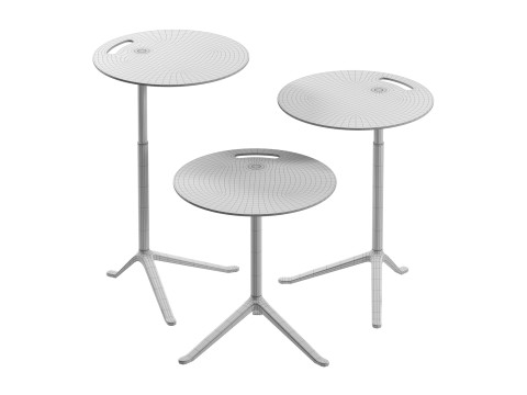 Modern Minimalistic Side Table 3D-Modell