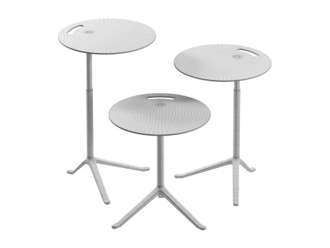 Mesa lateral minimalista moderna Modelo 3D