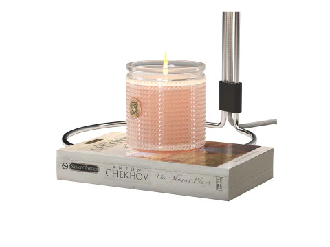 Lampada da fioriera con decorazione rilassante, set con candele Modello 3D