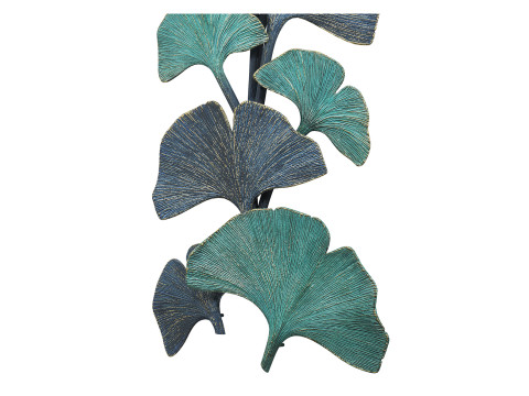 Ginkgo decorative wall sculpture composition 3D Model