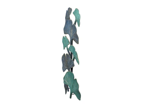 Composi??o de escultura decorativa de parede de ginkgo Modelo 3D