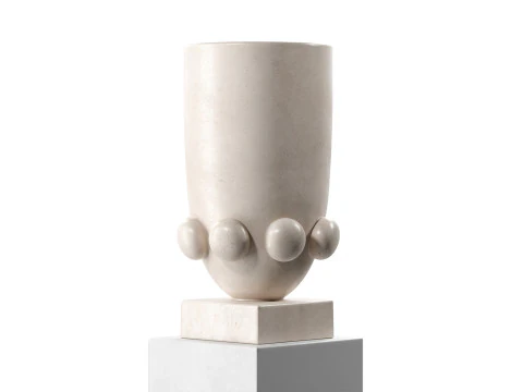 Belvedere Uplighter Sculpture - Vase 3D Model