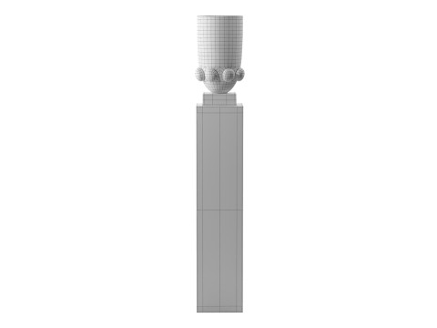 Belvedere Uplighter Sculpture - Vase 3D 模型