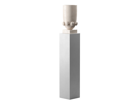 Belvedere Uplighter Sculpture - Vase 3D 模型