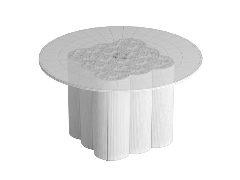 Modular Aluminum Profile Table 3D Model