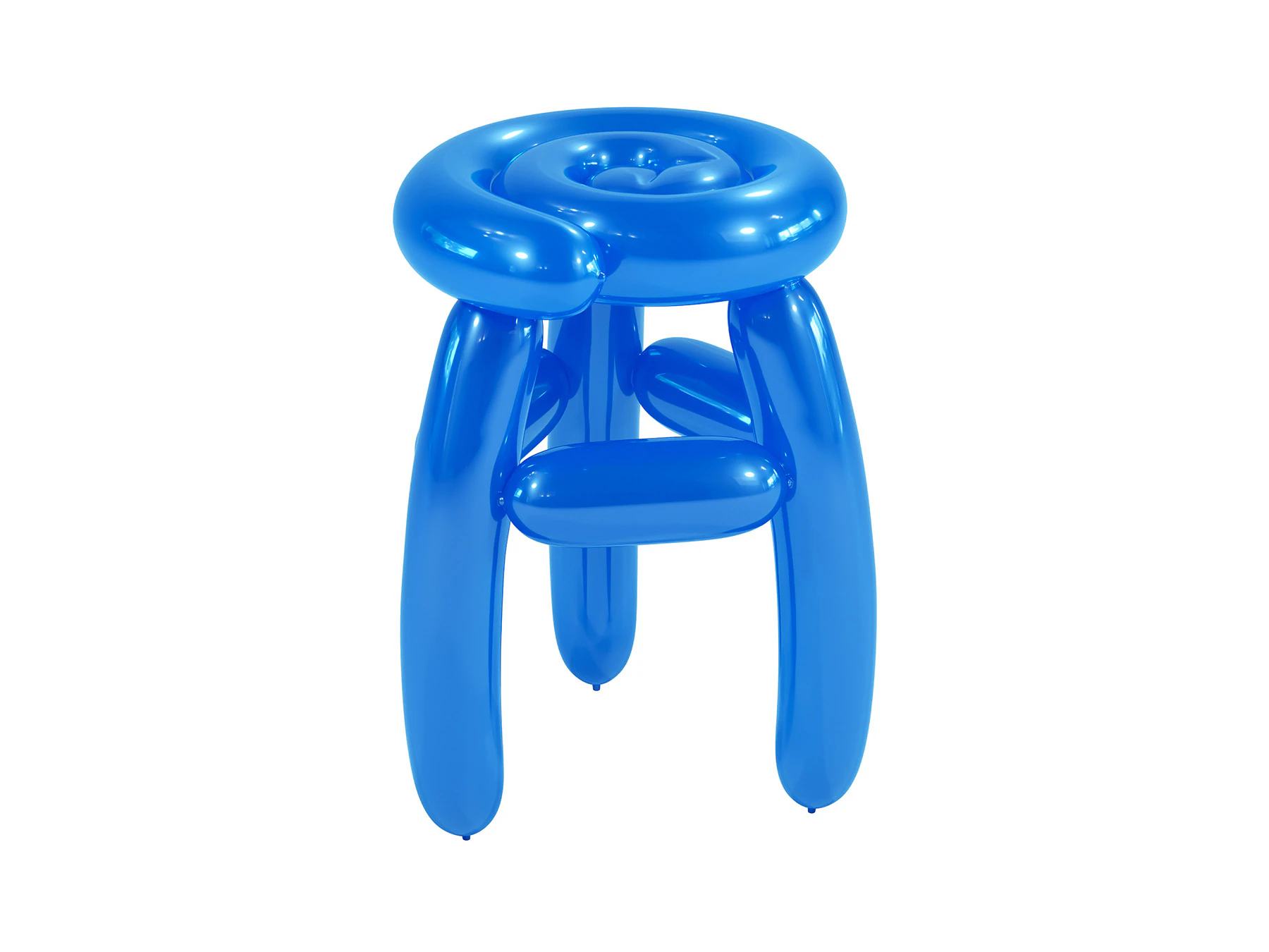 Balloon stool 3D Model .c4d .max .obj .3ds .fbx .stl .blend 