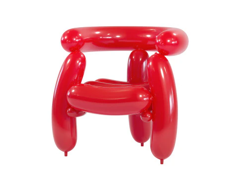 Balloon Armchair 3D Model
