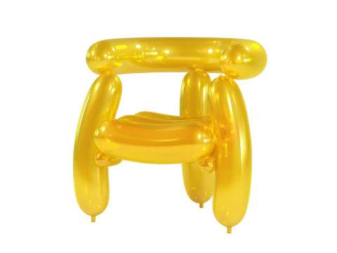 Balloon Armchair 3D Model