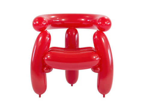 Balloon Armchair 3D Model
