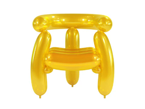 Balloon Armchair 3D Model
