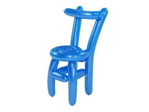 Balloon dining chair 3D 模型
