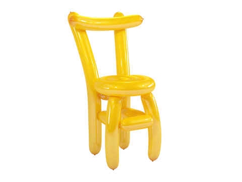 Balloon dining chair 3D 模型