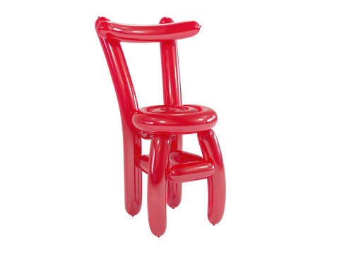Balloon dining chair 3D 模型