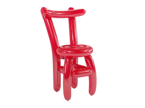 Cadeira de jantar bal&atilde;o Modelo 3D