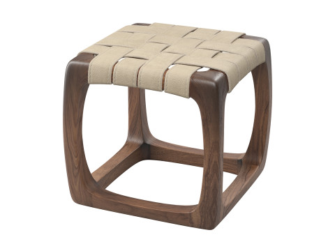 Woven Style Seat Stool Modelo 3D