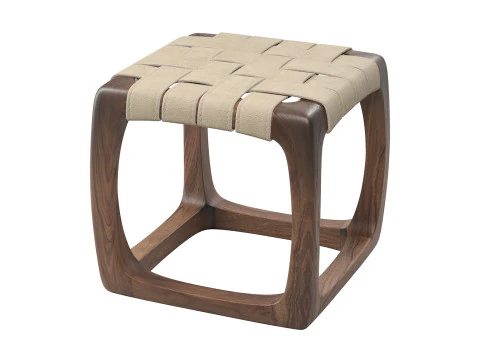 Woven Style Seat Stool 3D Model