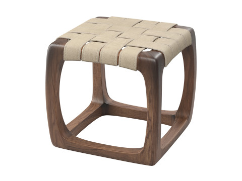 Woven Style Seat Stool Modelo 3D