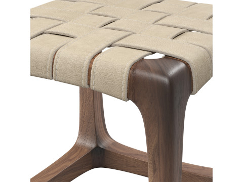 Woven Style Seat Stool Modelo 3D