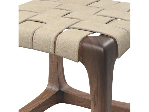 Woven Style Seat Stool 3D Model