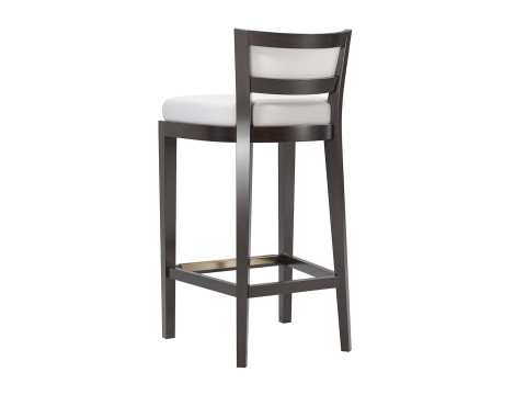 Bechwood Bar Stool Model 3D