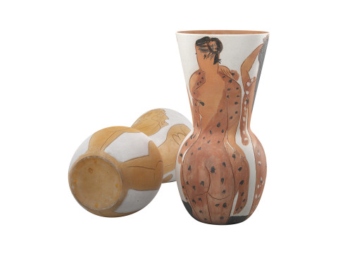 Picasso Decorative Vases 3D Модель
