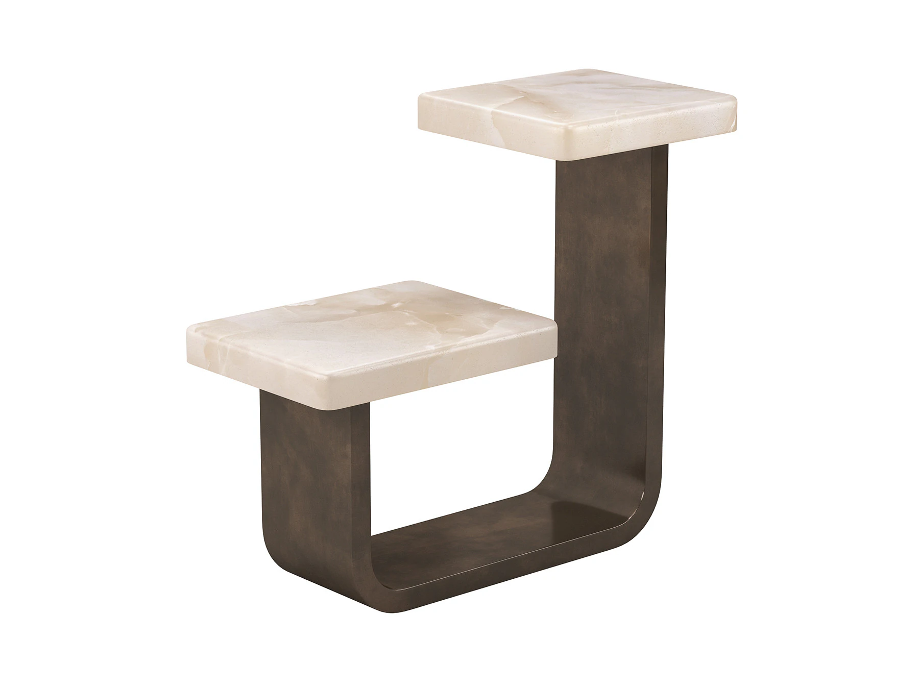 Rift Gueridon - Side - End Table 3D Model .c4d .max .obj .3ds .fbx .stl .blend 