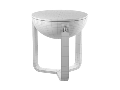 Balega Side - End Table Modèle 3D