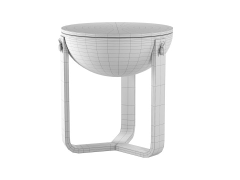 Balega Side - End Table Modèle 3D