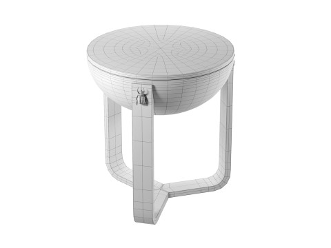 Balega Side - End Table Modèle 3D