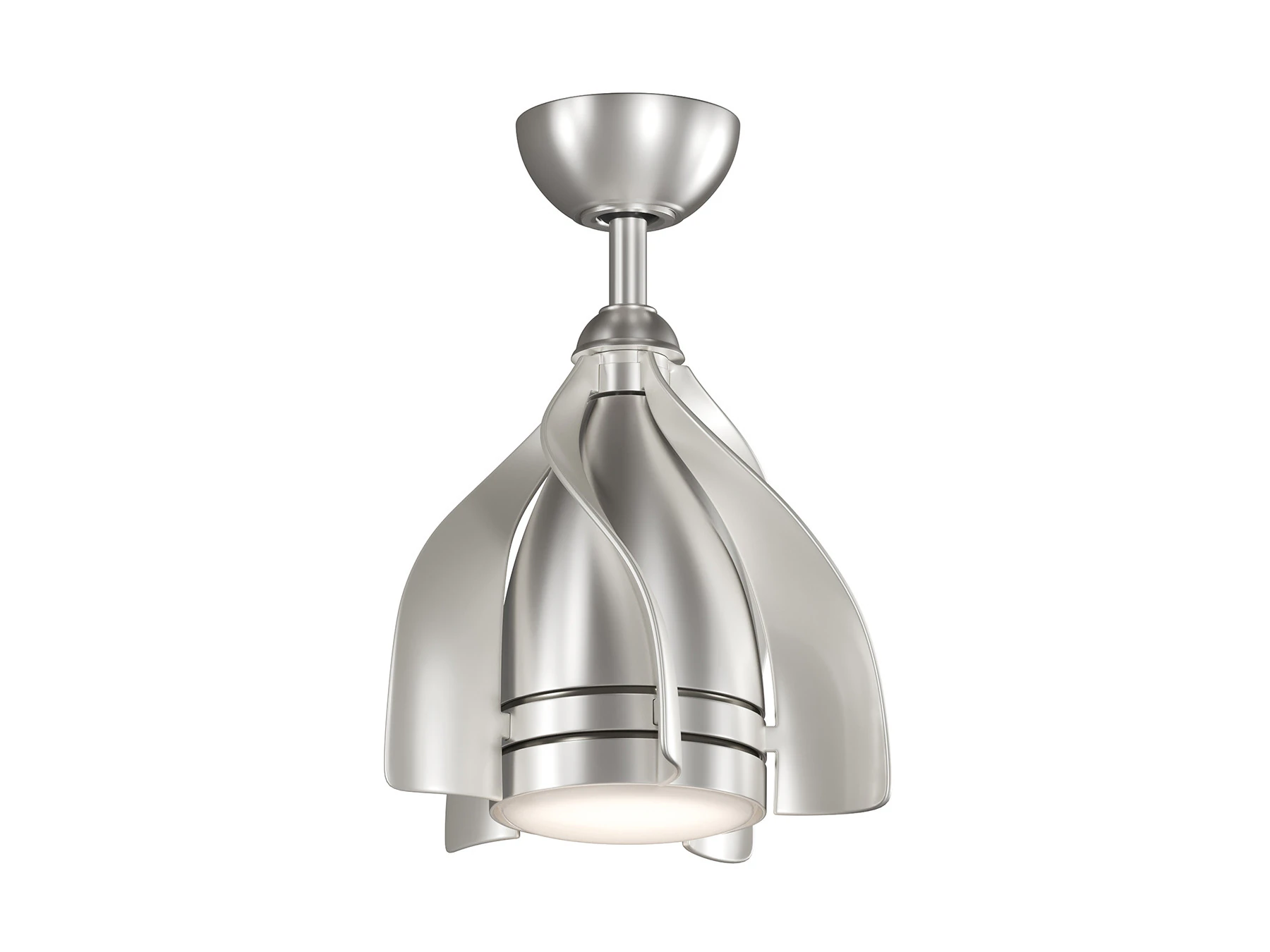 Terna LED pendant - ceiling fan 3D Model .c4d .max .obj .3ds .fbx .stl .blend 