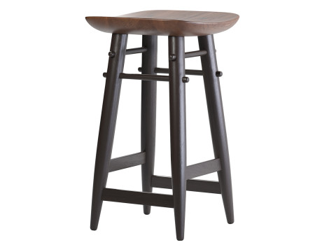 Brazilian wood bar stool 3D 모델