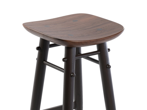 Brazilian wood bar stool 3D 모델