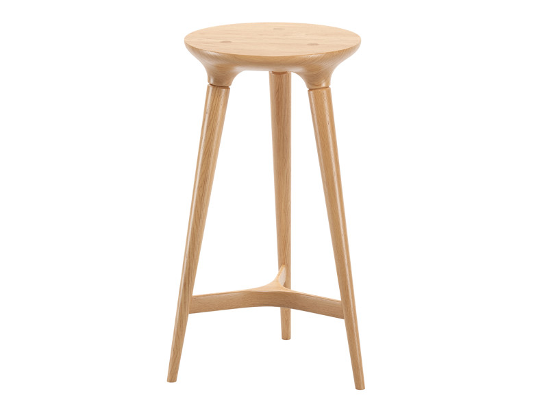 Solid bentwood counter stool 3D 모델 .c4d .max .obj .3ds .fbx .stl .blend