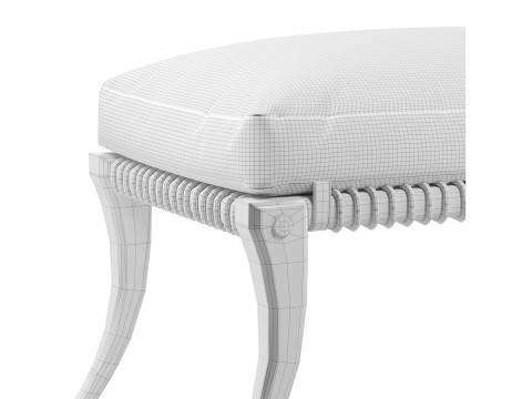 Klismos - Ares Bench Seat 3D Model