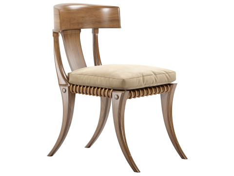Klismos - Ares Side Chair 3D 모델
