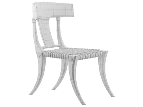 Klismos - Ares Side Chair 3D Model