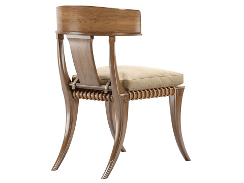 Klismos - Ares Side Chair 3D 모델
